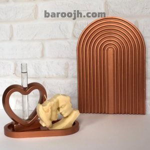 ست اکسسوری تزئینی به همراه شمع هدیه