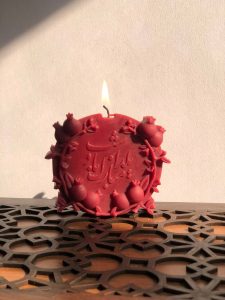 شمع دکوری یلدا کد 225
