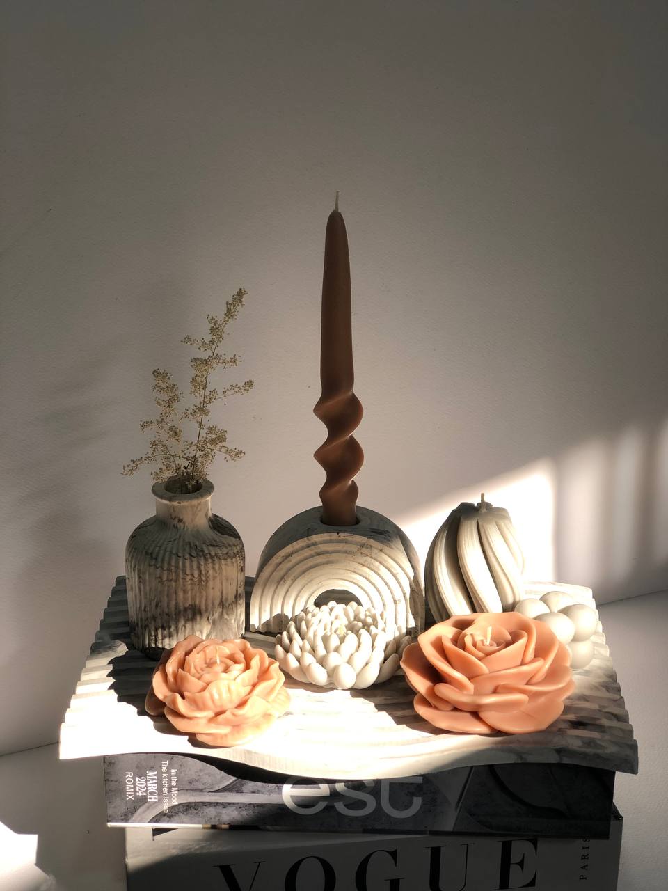 ست دکوری مدل موج (8 تکه)
