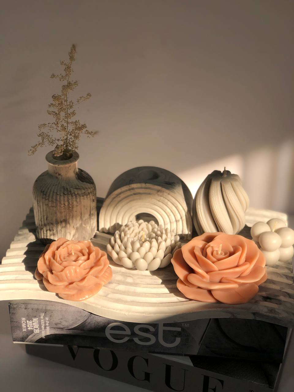 ست دکوری مدل موج (8 تکه)