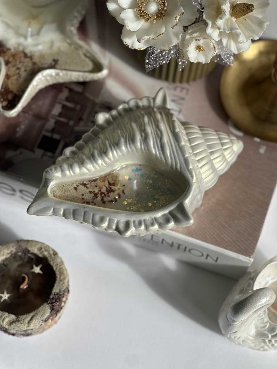 شمع دریایی گوش ماهی کد 4513