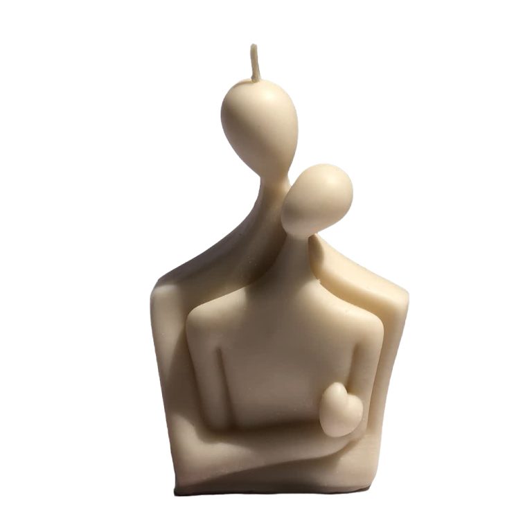شمع دست‌ساز معطر مدل تندیس