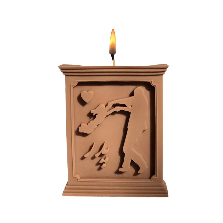 شمع دست ساز معطر مدل پدر